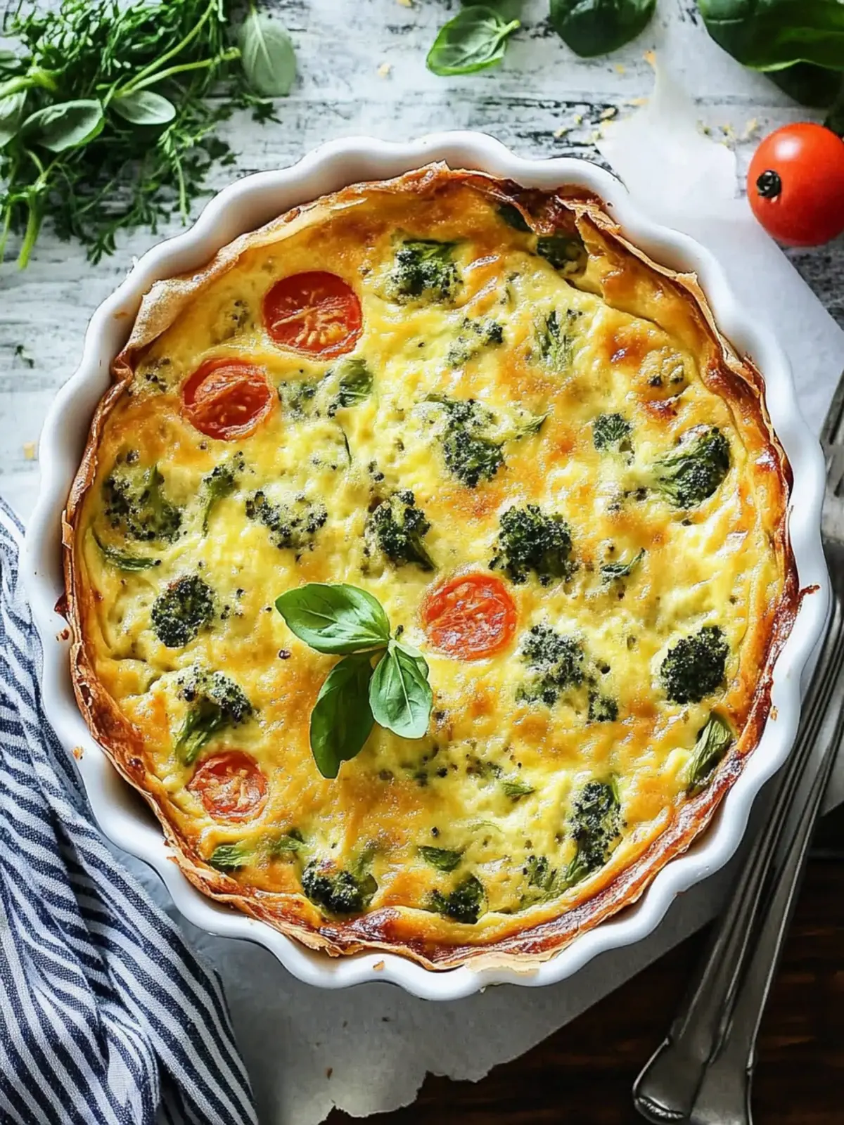Customizable Crustless Quiche: Meal Prep, Brunch, & More